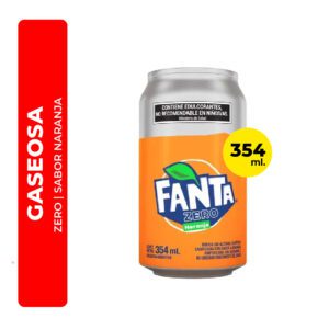 GASEOSA FANTA ZERO 354ML