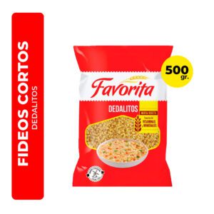 FIDEOS DEDALITOS FAVORITA 500G