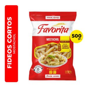 FIDEOS MOSTACHOL FAVORITA 500G