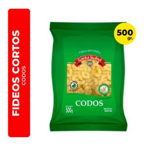 FIDEOS CODOS SANTA ISABEL 500G