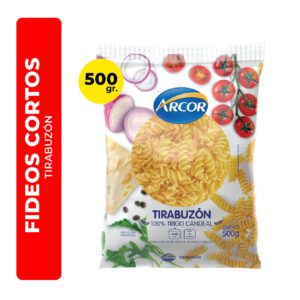 FIDEOS TIRABUZÓN ARCOR 500G