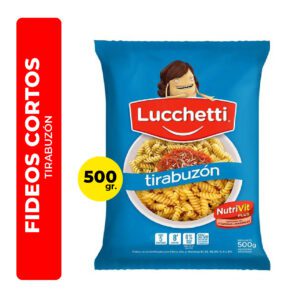 FIDEOS TIRABUZÓN LUCCHETTI 500G