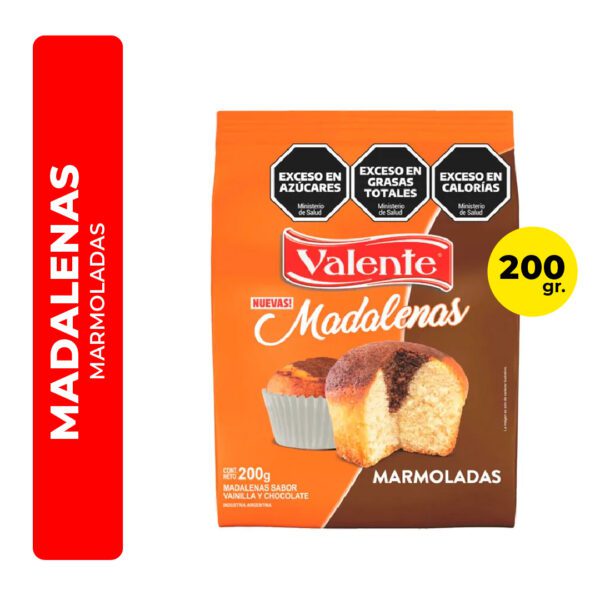 MADALENAS VALENTE MARMOLADAS 200G