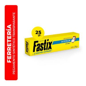 PEGAMENTO SINTÉTICO TRANSPARENTE FASTIX 25G
