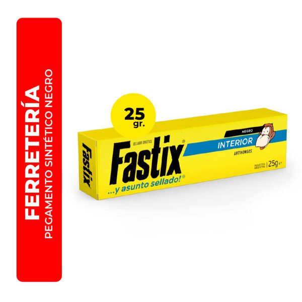 PEGAMENTO SINTÉTICO NEGRO FASTIX 25G