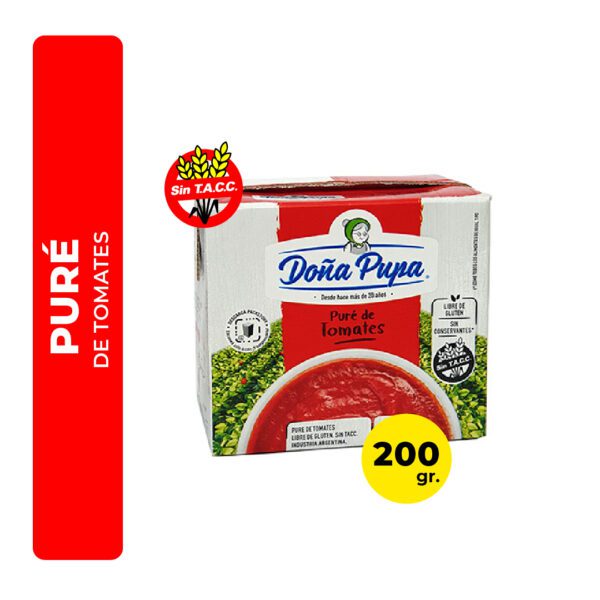 PURÉ DE TOMATES DOÑA PUPA 200G