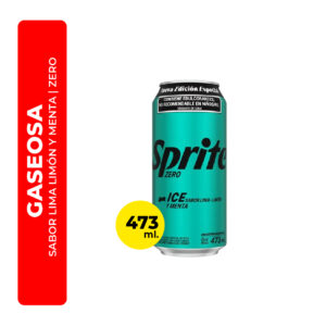 GASEOSA SPRITE ZERO CON MENTA 473ML