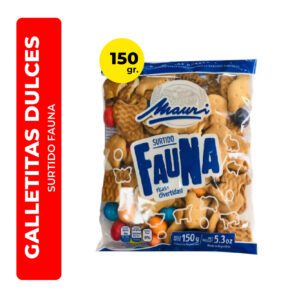 GALLETITAS SURTIDO FAUNA 150G