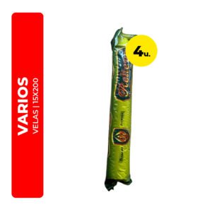 VELAS RELIEVE 15X200 4U