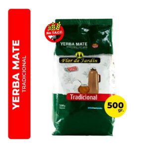 YERBA MATE CON PALO FLOR DE JARDÍN TRADICIONAL 500G