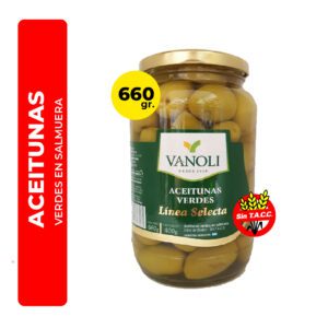 ACEITUNAS VERDES VANOLI 660G