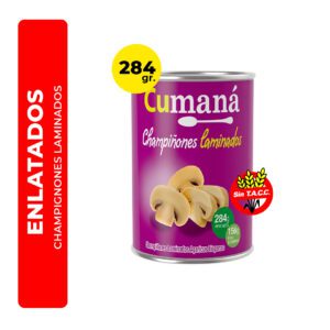 CHAMPIGNONES LAMINADOS CUMANÁ 284G