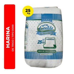 HARINA DE TRIGO VILLA CASILDA 0000 25K