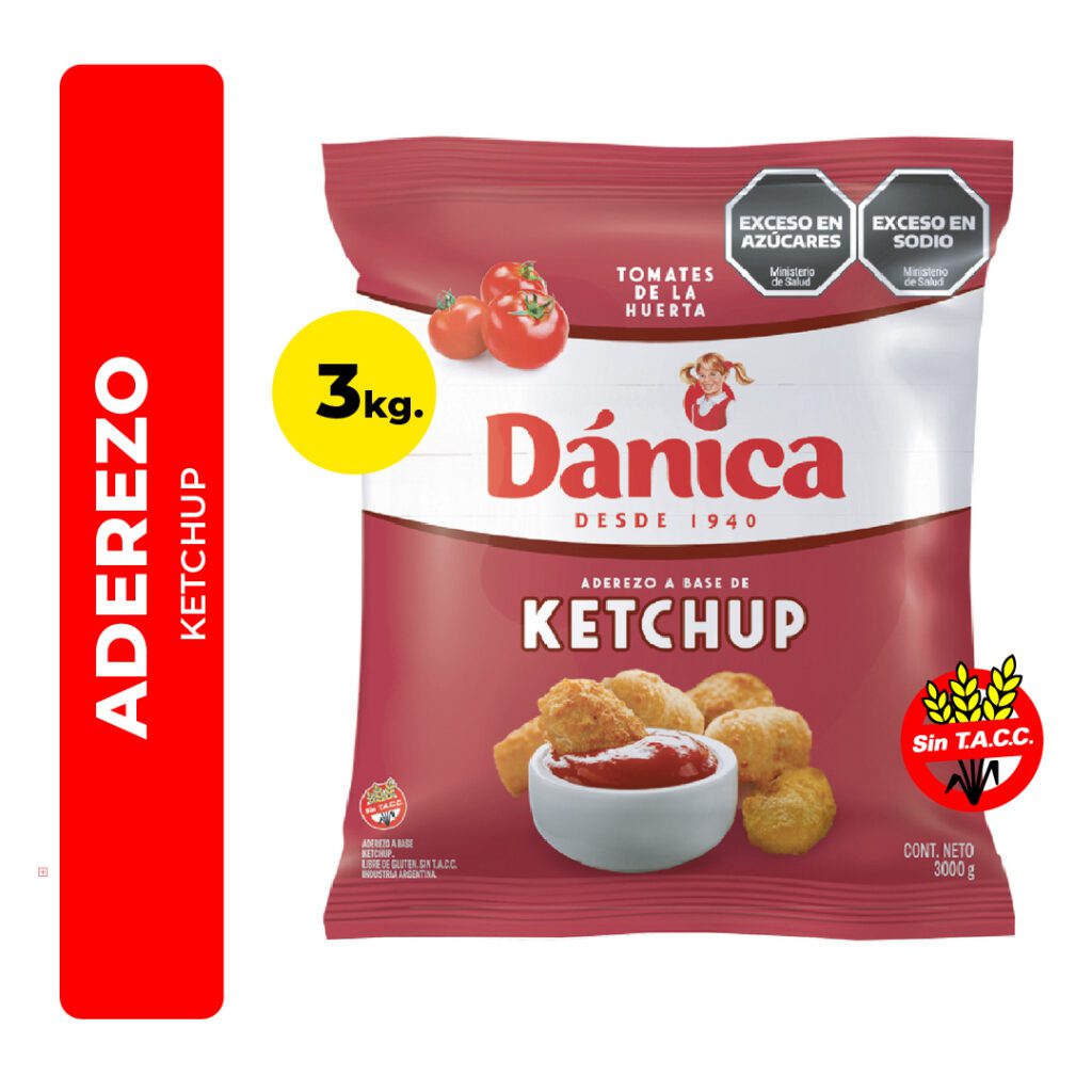 KETCHUP DÁNICA 3K - El Ahorro Online