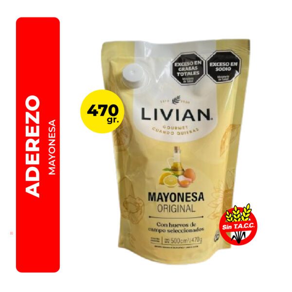 MAYONESA LIVIAN 470G