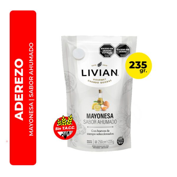 MAYONESA SABOR AHUMADO LIVIAN 235G