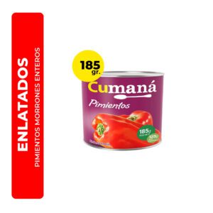 PIMIENTOS MORRONES ENTEROS CUMANÁ 185G