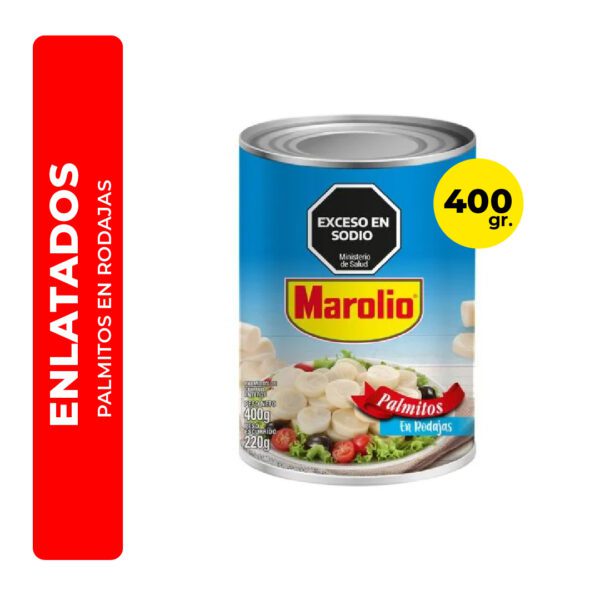 PALMITOS EN RODAJAS MAROLIO 400G