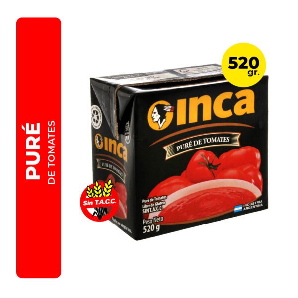 PURÉ DE TOMATES INCA 520G