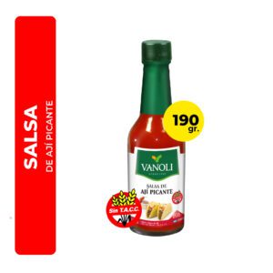 SALSA DE AJÍ PICANTE VANOLI 190G