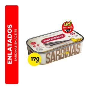 SARDINAS EN ACEITE MARECHIARE 170G