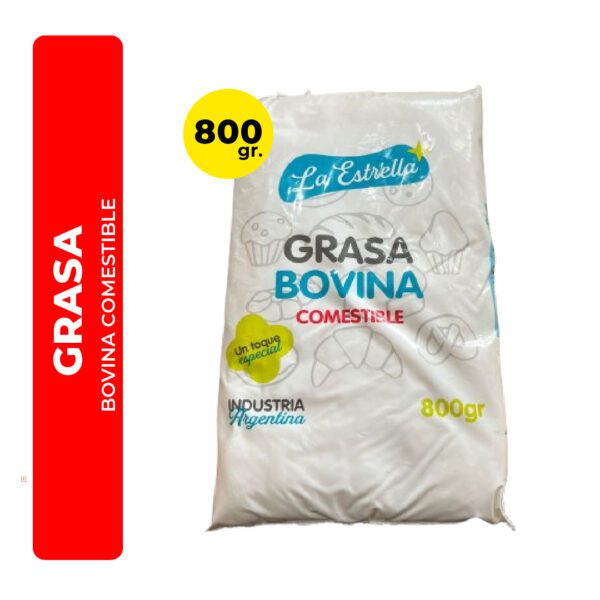GRASA BOVINA LA ESTRELLA 800G