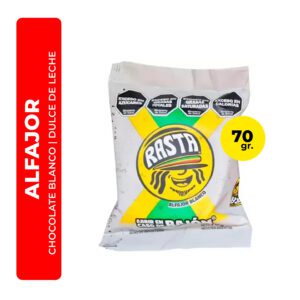 ALFAJOR RASTA BLANCO 70G