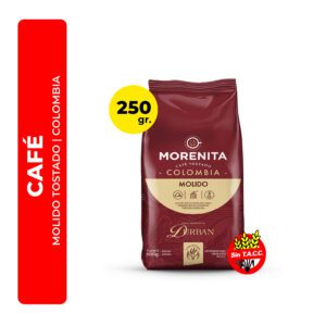 CAFE MOLIDO TOSTADO COLOMBIA MORENITA 250G