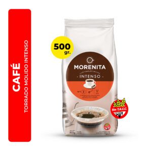 CAFÉ TORRADO INTENSO MORENITA 500G