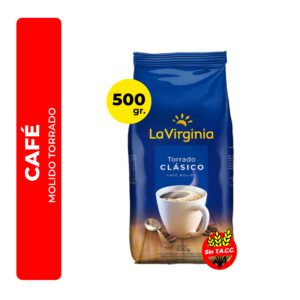 CAFÉ MOLIDO TORRADO LA VIRGINIA 500G