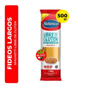 FIDEOS SPAGHETTI LIBRE DE GLUTEN MATARAZZO 500G
