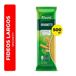 FIDEOS SPAGHETTI KNORR 500G