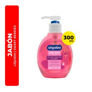 JABÓN LÍQUIDO ALGABO SWEET BERRIES 300ML