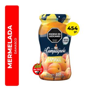 MERMELADA DE DAMASCO LA CAMPAGNOLA 454G