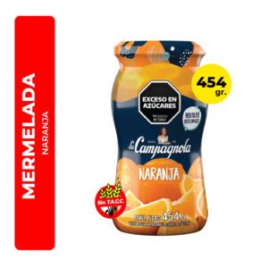 MERMELADA DE NARANJA LA CAMPAGNOLA 454G