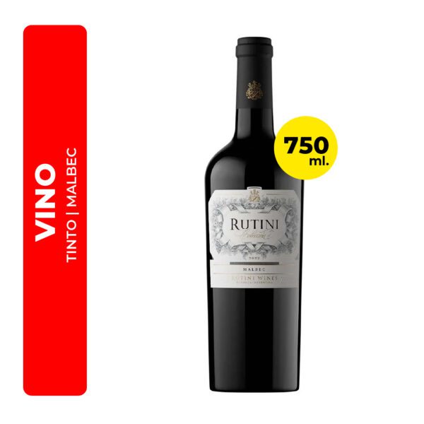 VINO TINTO RUTINI MALBEC 750ML