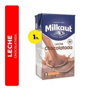 LECHE CHOCOLATADA MILKAUT 1L