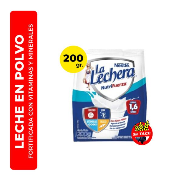 LECHE EN POLVO LA LECHERA 200G