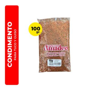 CONDIMENTO PARA TUCO Y GUISO AMADEO 100G