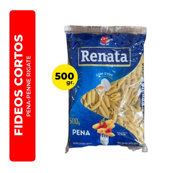 FIDEOS PENA-PENNE RIGATE RENATA 500G