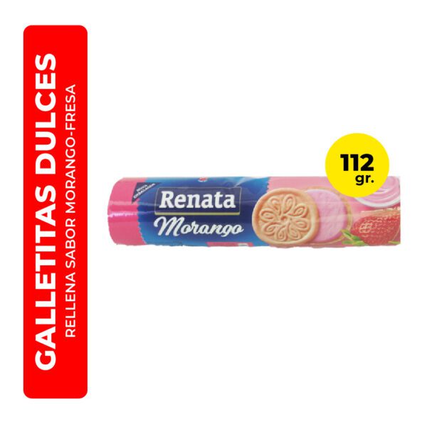 GALLETITA RENATA MORANGO-FRUTILLA 112G