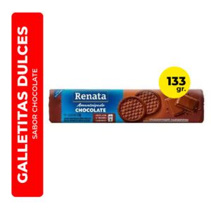 GALLETITAS RENATA SABOR CHOCOLATE 133G