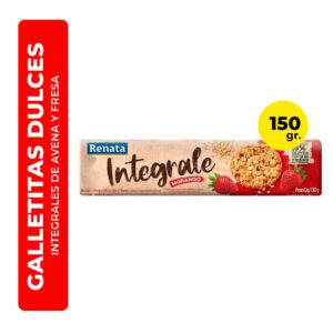 GALLETITAS RENATA INTEGRALES DE AVENA Y FRESA 150G
