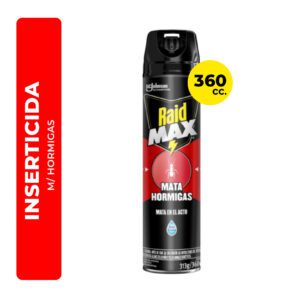 INSERTICIDA RAID MAX PARA HORMIGAS 360CC