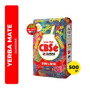 YERBA MATE CBSÉ GUARANÁ 500G