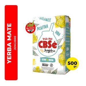 YERBA MATE CBSÉ JENGIBRE 500G