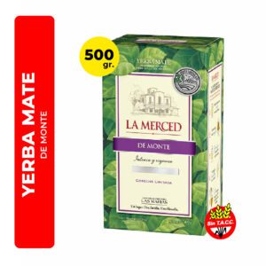 YERBA MATE LA MERCED DE MONTE 500G