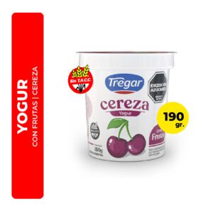 YOGUR DE CEREZA CON FRUTAS TREGAR 160G