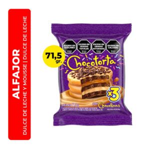 ALFAJOR CHOCOTORTA TRIPLE 71,5G