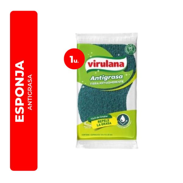 ESPONJA VIRULANA ANTIGRASA 1U